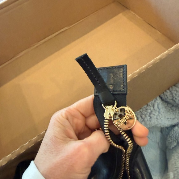 Clare V Black Le Zip Sac with travel pouch - Picture 8 of 12